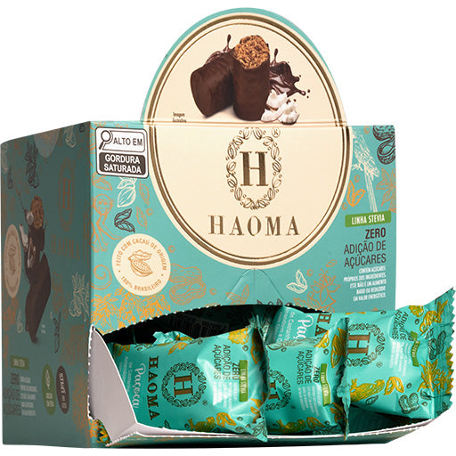 Promo Box Paçoca Castanha-de-caju e Coco  Linha Stevia
